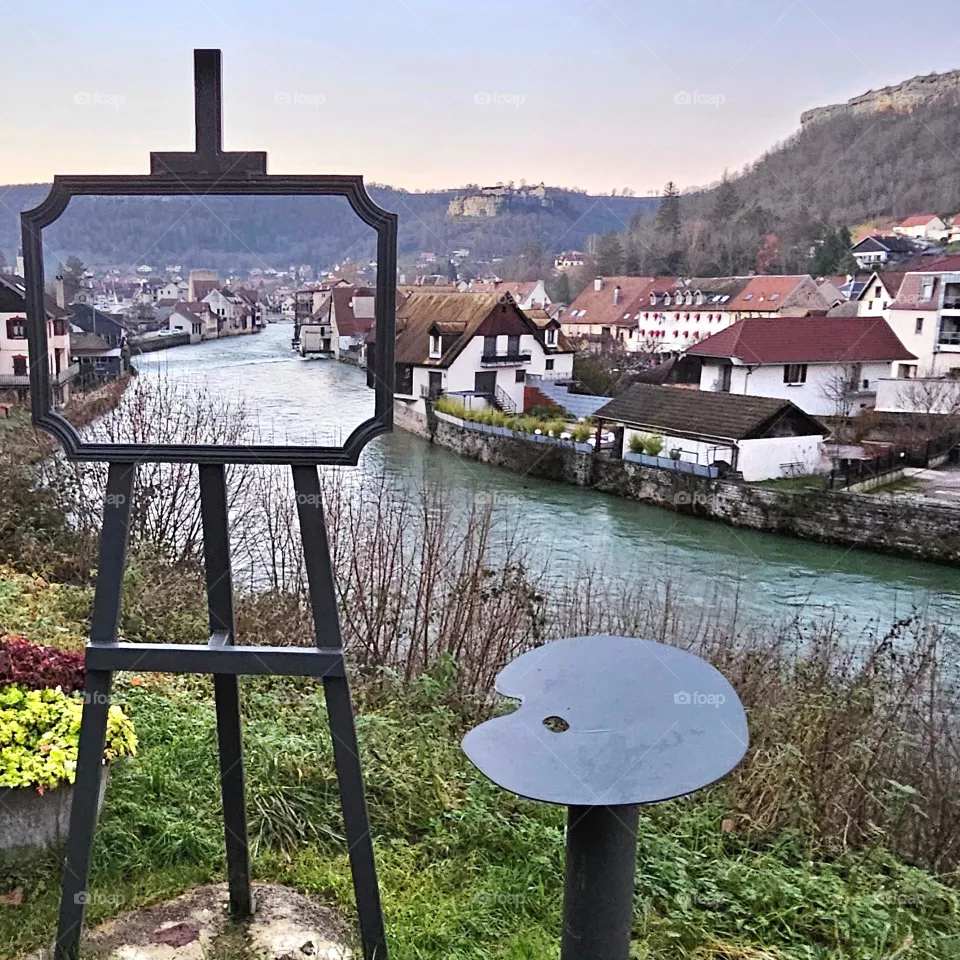 vue d'Ornans