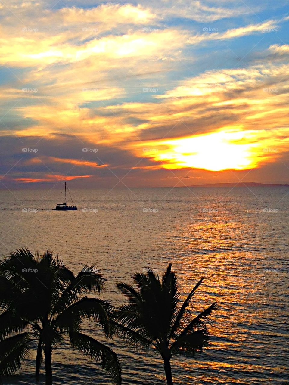 Sunset Hawaiian Style