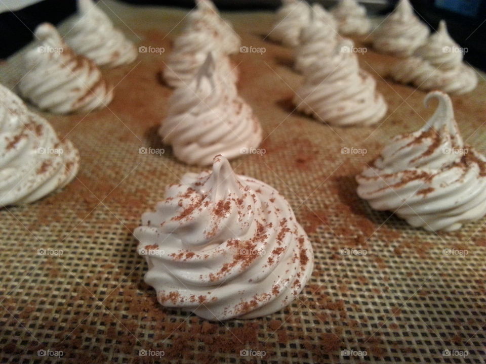 sweet meringues