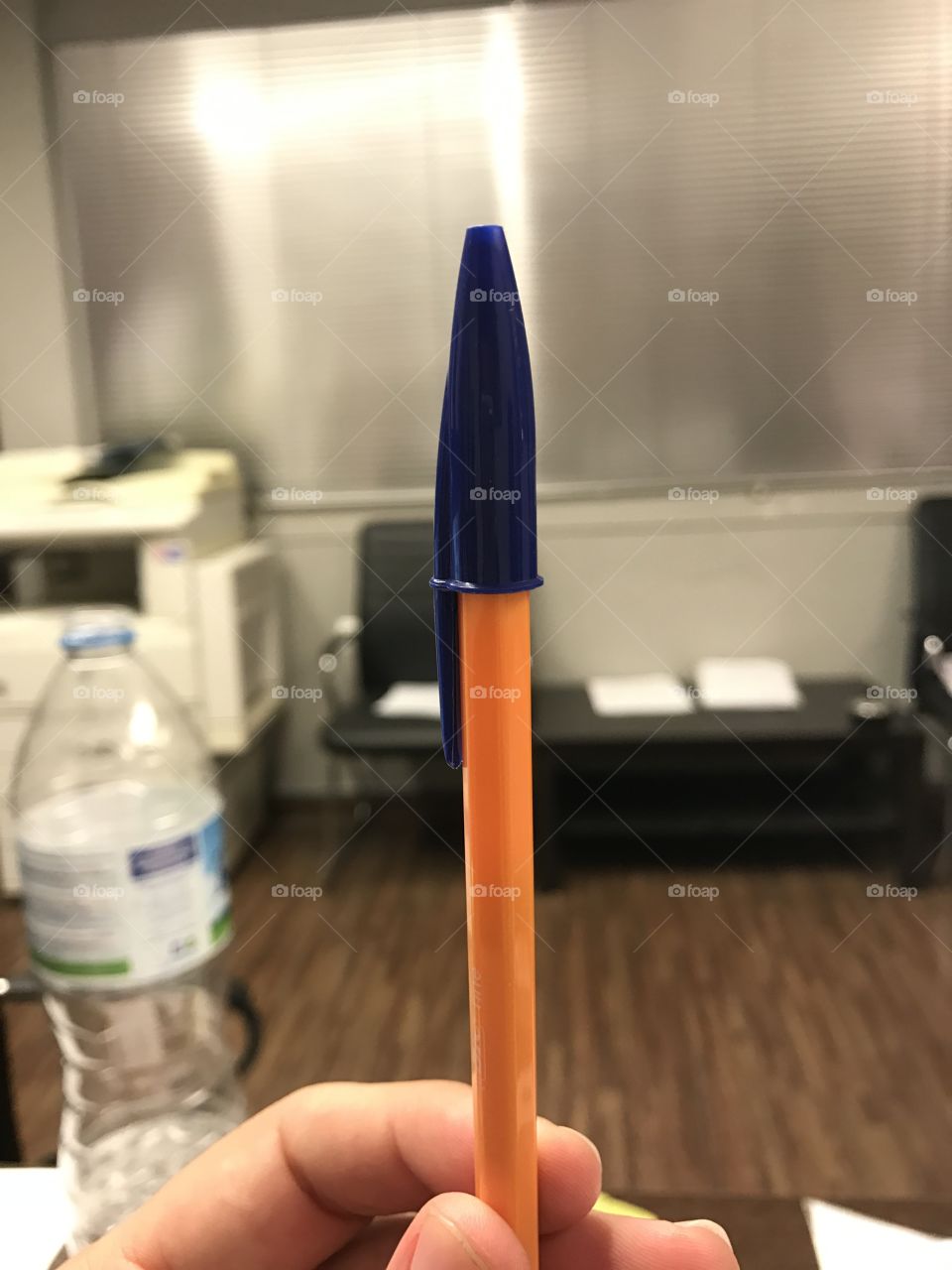 Just a pen at the office
