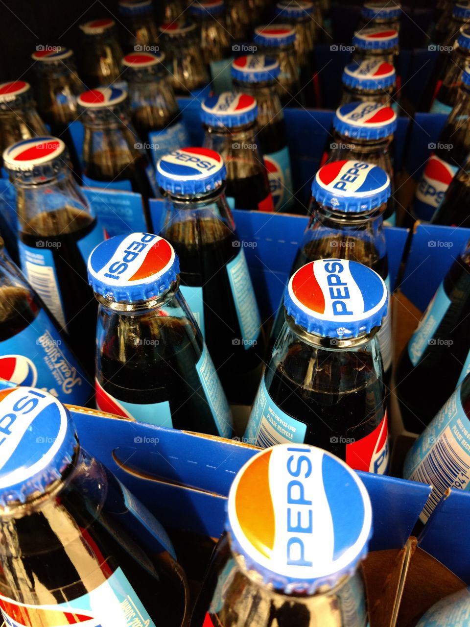 Pepsi bottles