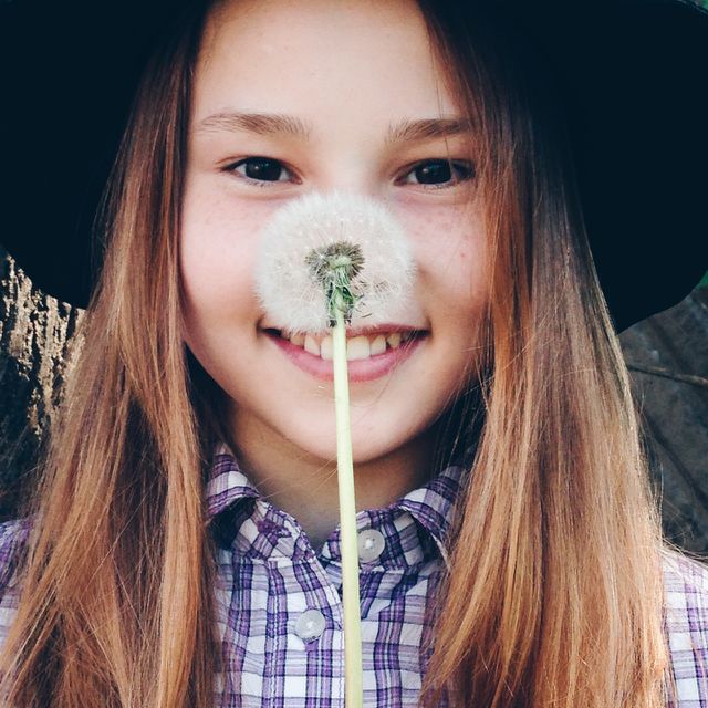 Spring girl. Portrait 