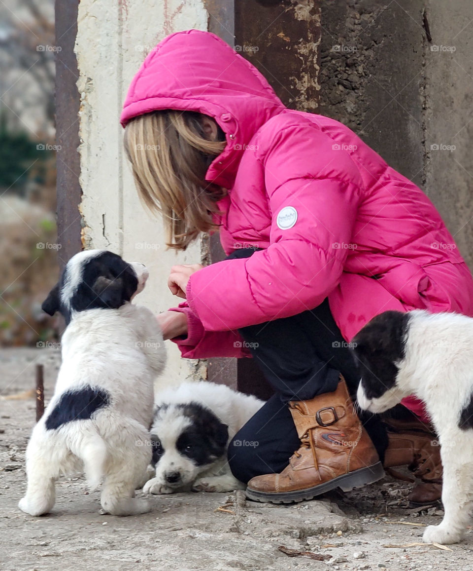 Playing the babies