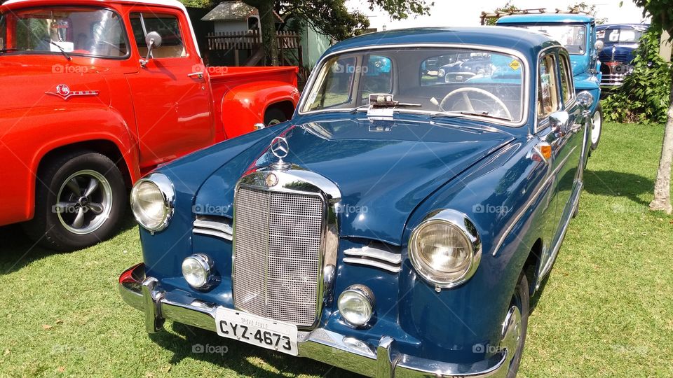 exhibition of old cars