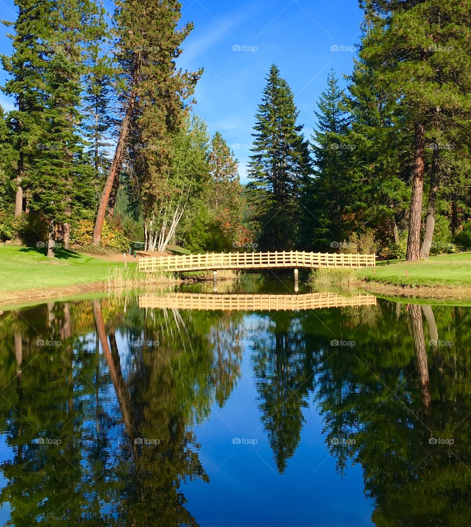 Fall Golf in the Cascades