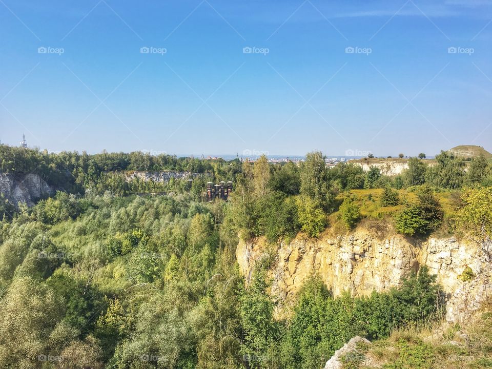 Abandoned quarry 