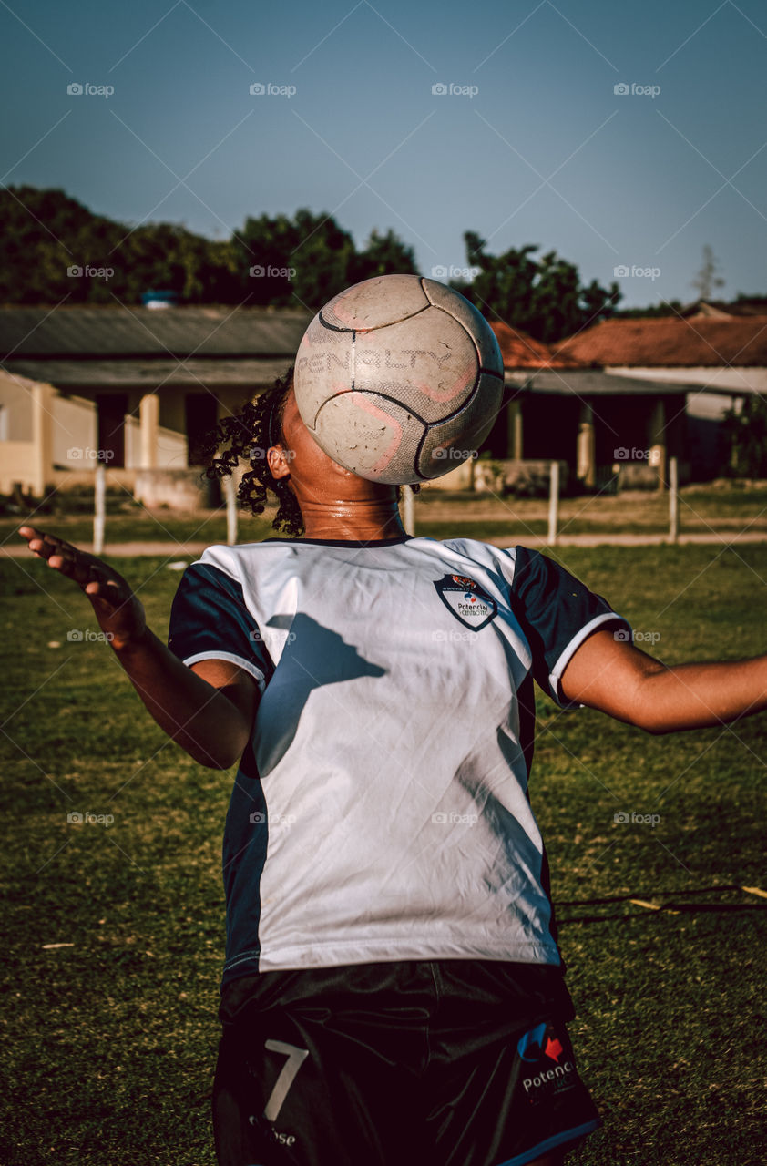 Sport is genderless and women can enjoy football, play, cheer, get involved and be recognized.