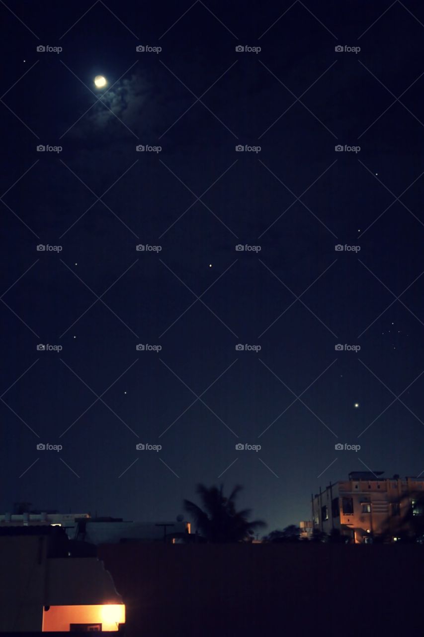 #night #sky #stars #moon #nightscape #longexposure #mobile_click #s6edgeplus