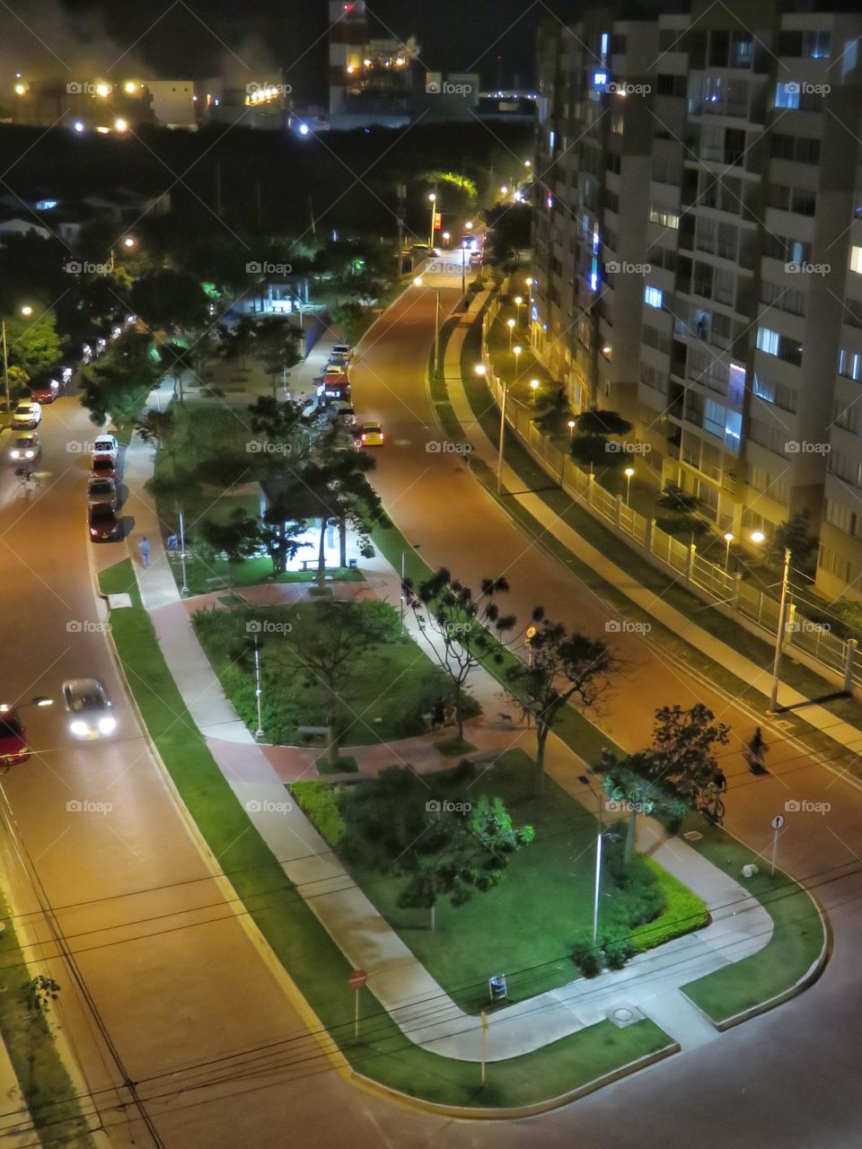 View of Barranquilla by night - 3