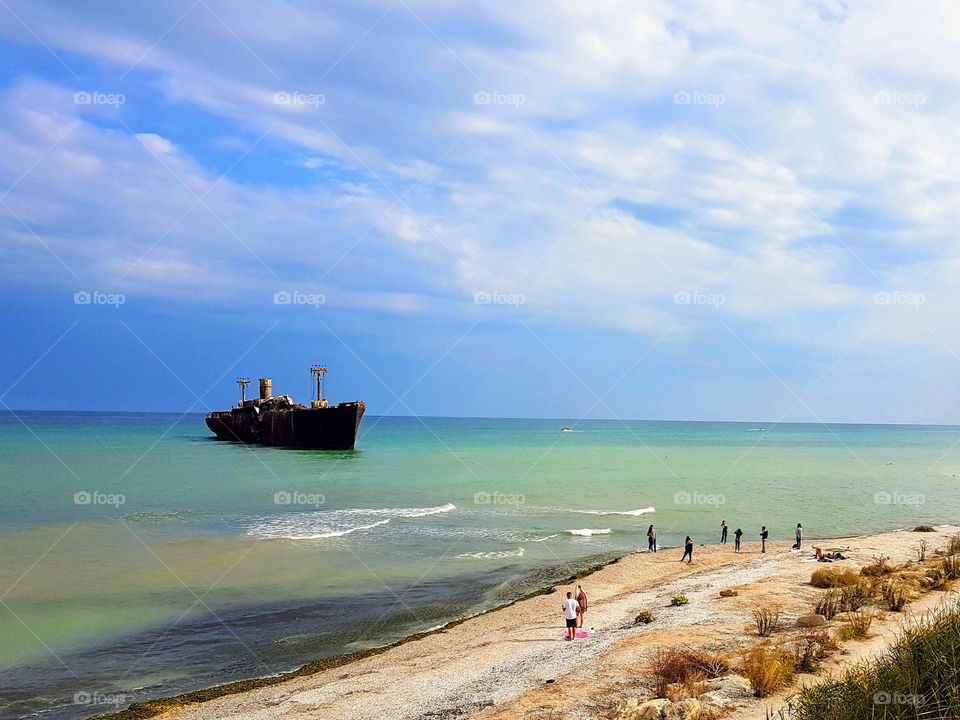 the wreck of the Gospel from Costinesti