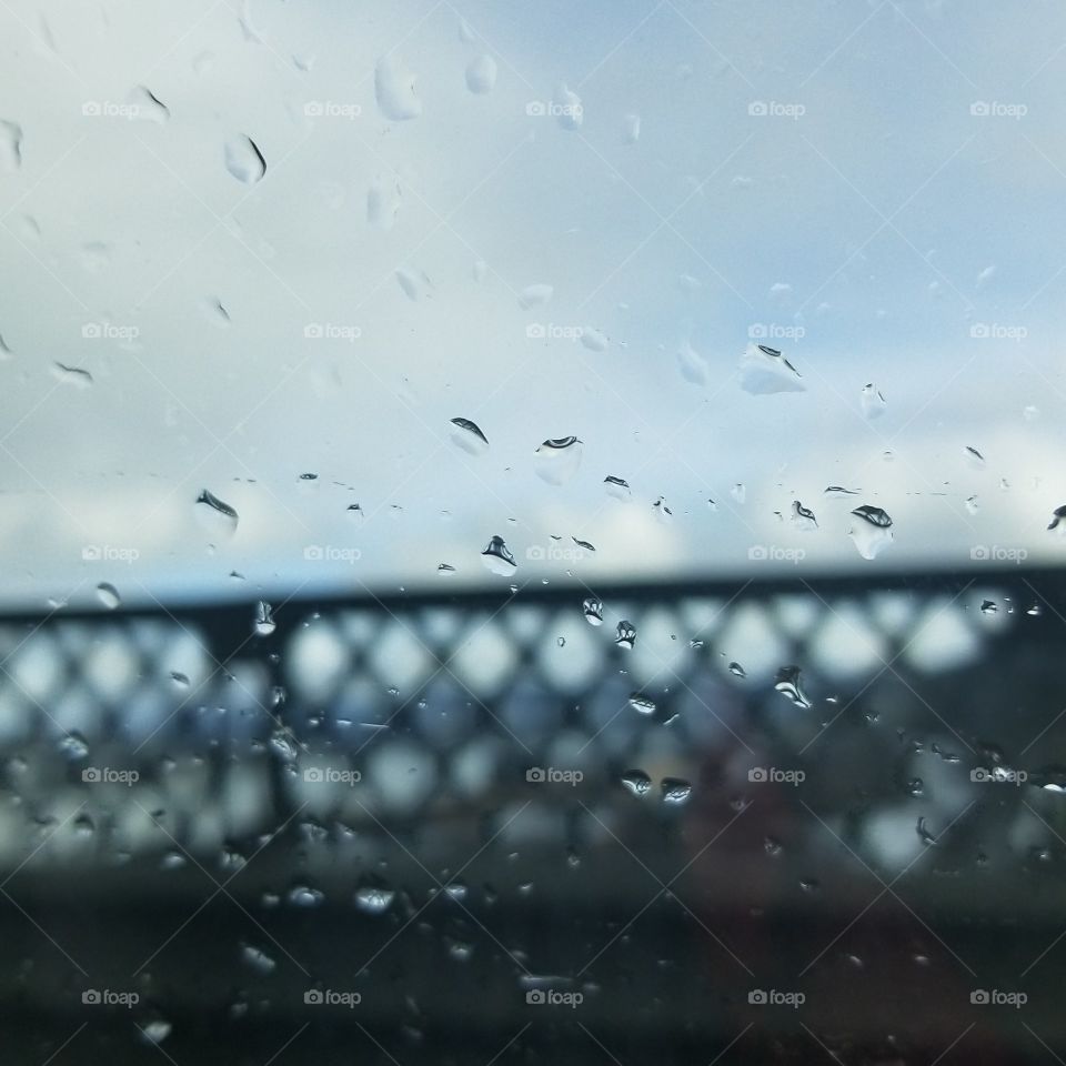 Rain drops on my window