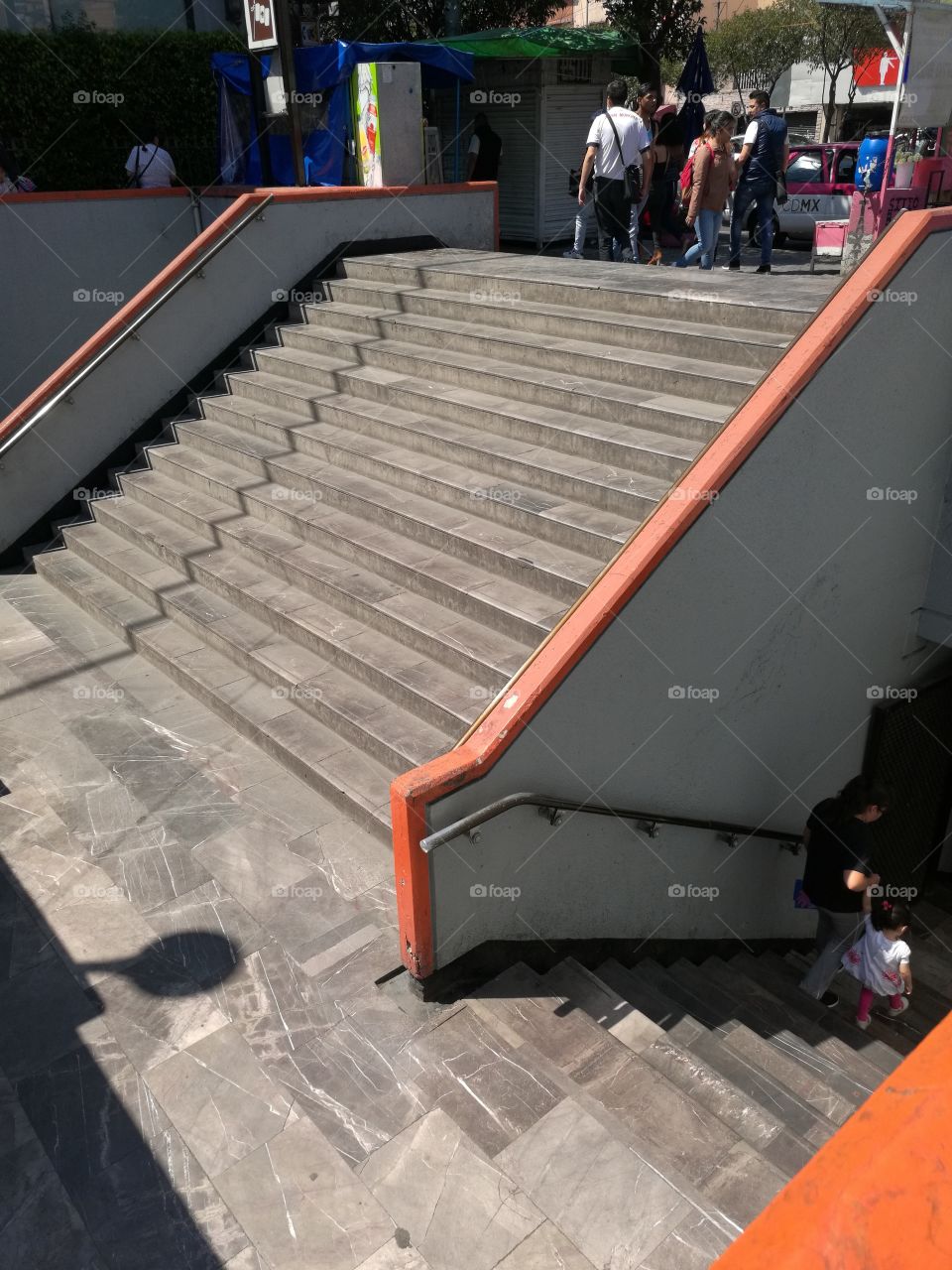 Escaleras urbanas