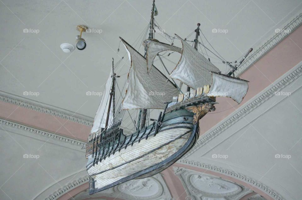 model Caravelle ship