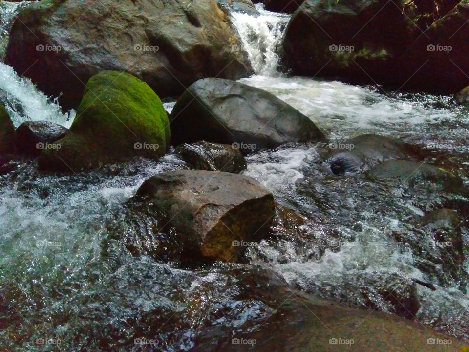 wild waterfall