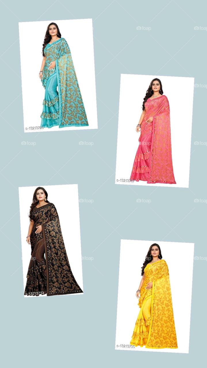 Catalog Name:*Jivika Voguish Sarees*
Saree Fabric: Silk Blend
Blouse: Separate Blouse Piece
Blouse Fabric: Art Silk
Pattern: Printed
Blouse Pattern: Embellished
Multipack: Single