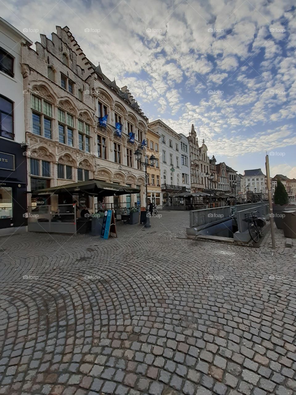 street in Mechelen Belgium