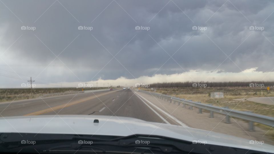 storm clouds in New Mexico