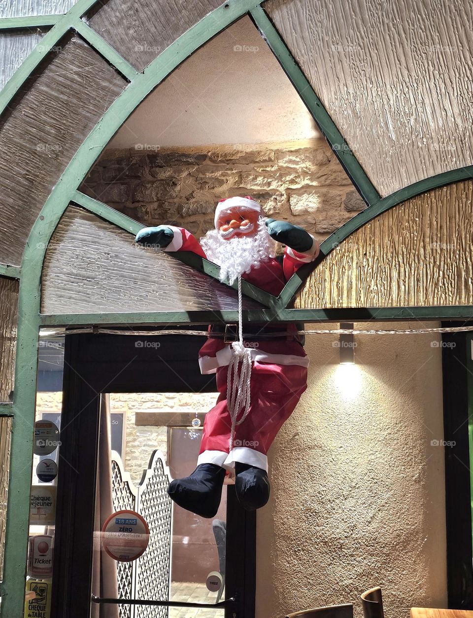 père Noël à Ornans