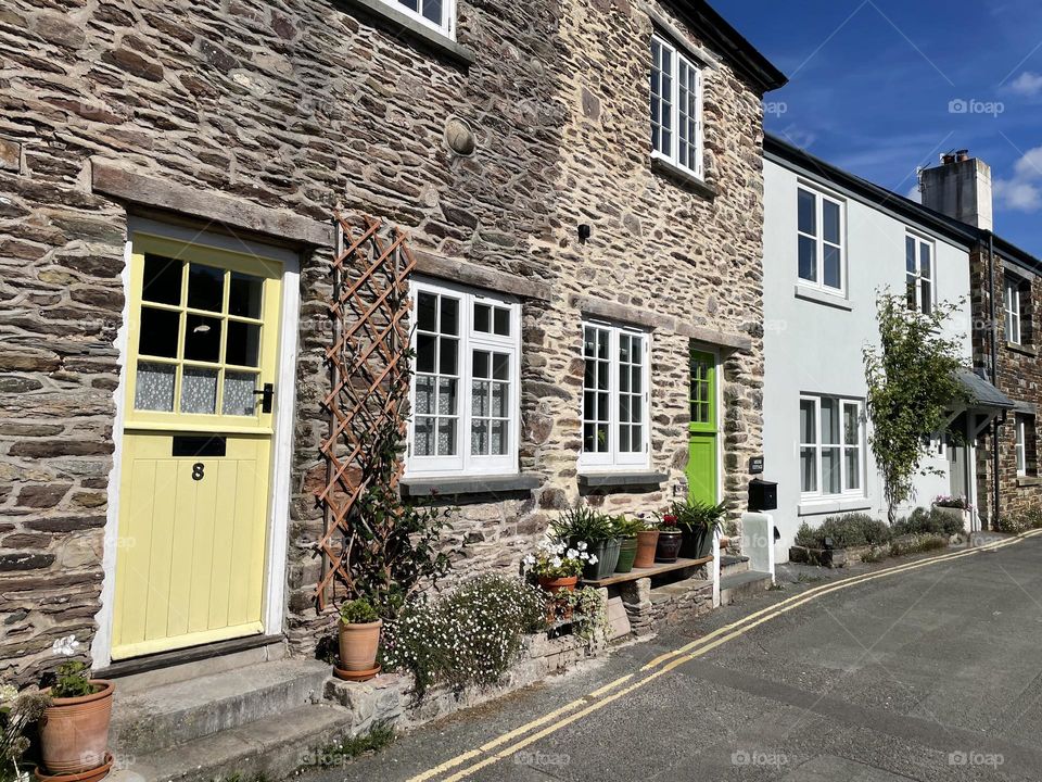 Stone cottages 