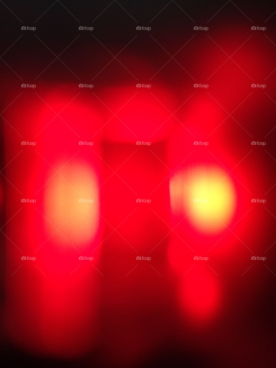 Red laser light taken from old mouse