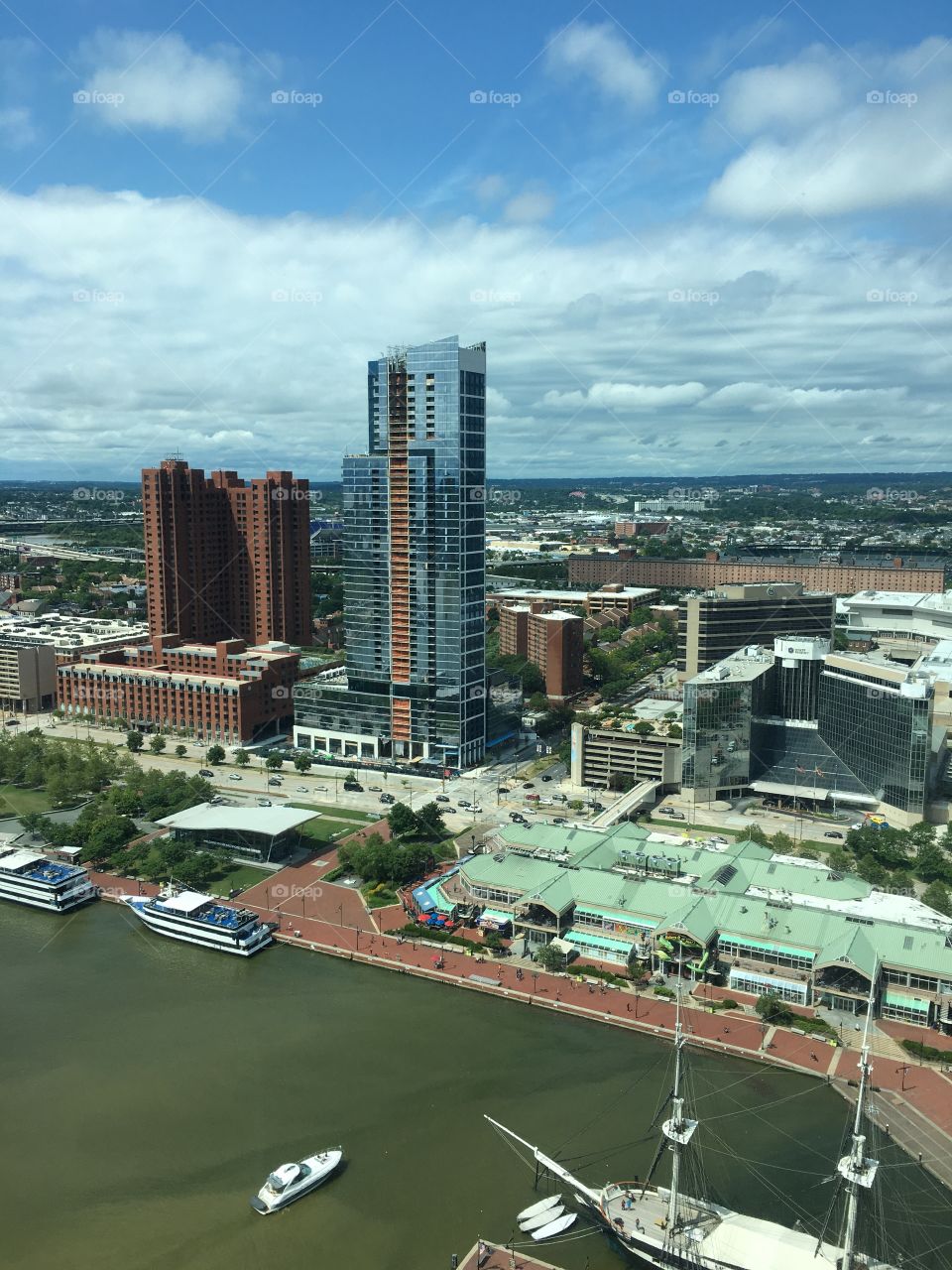 A beautiful scene in Baltimore Maryland!