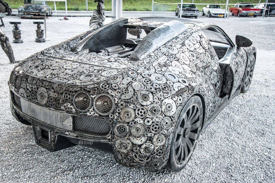 Metal Bugatti
