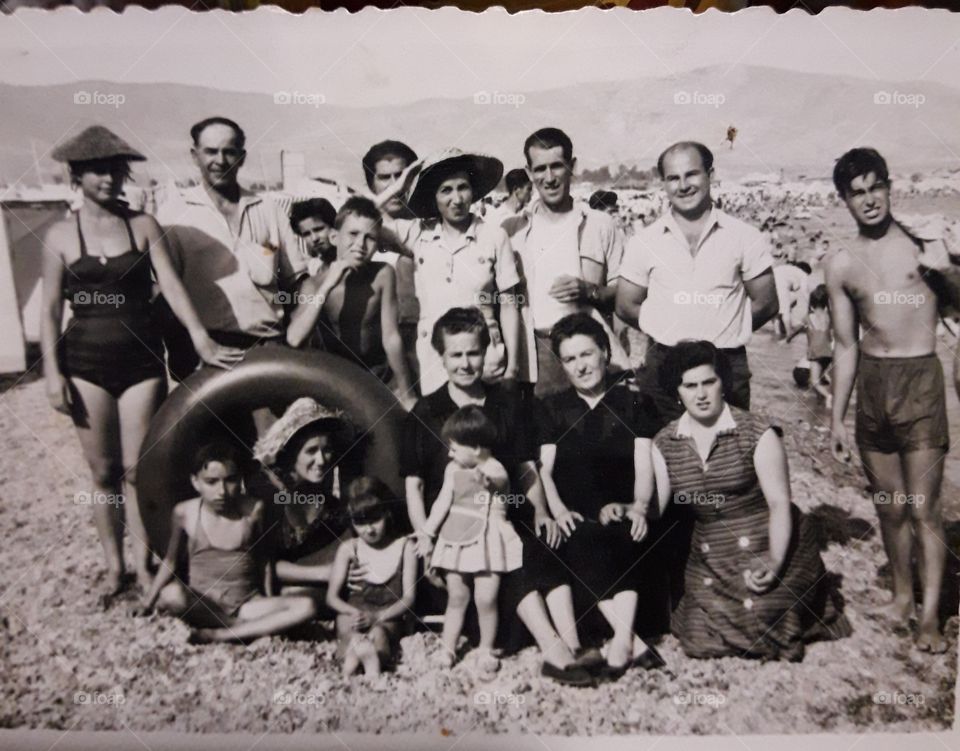 Mi familia, verano 1960.