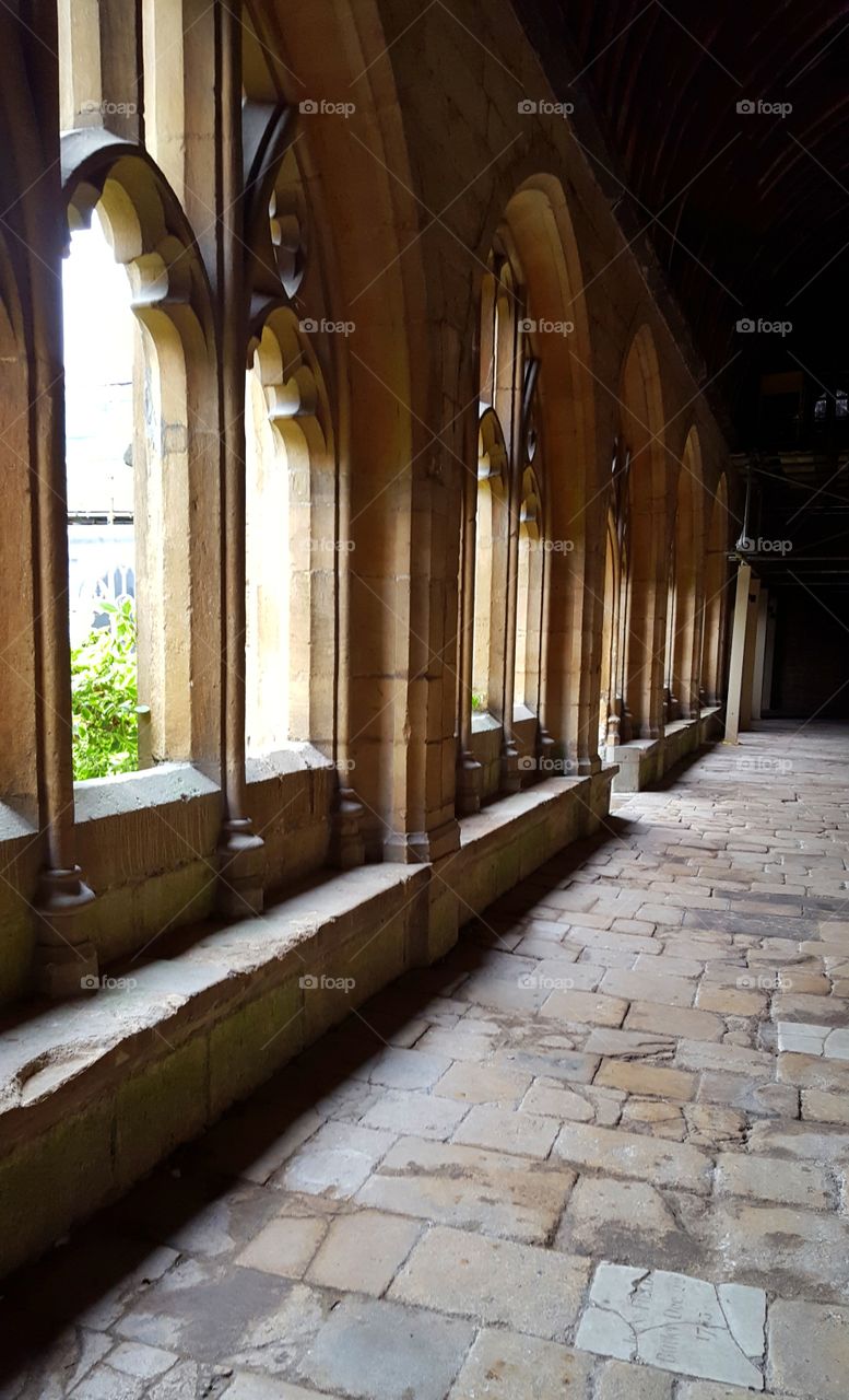 university courtyard