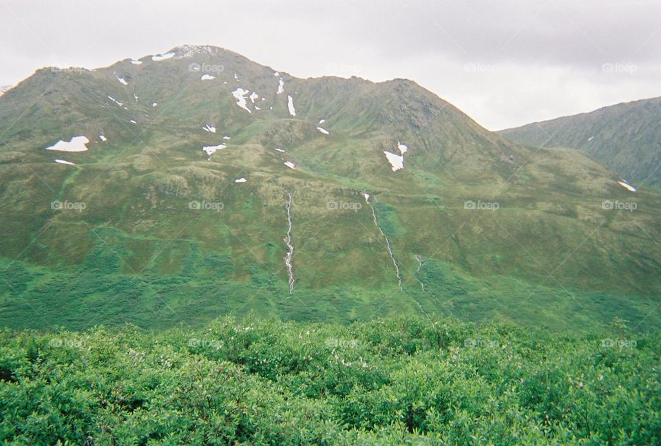 Mountain. Hatcher Pass Wilderness Area Alaska