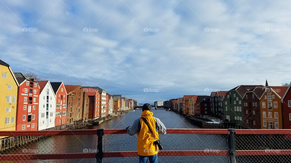 On the bridge