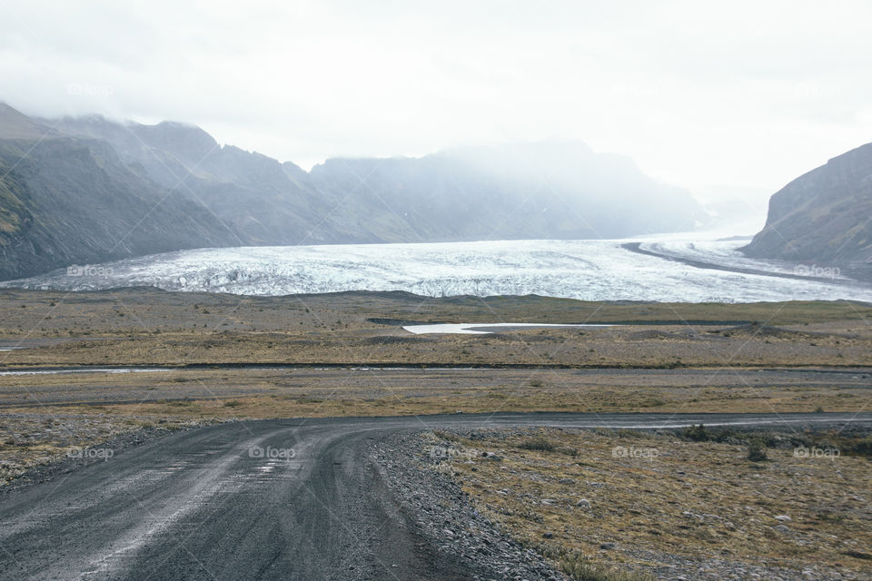 Road side Glacier 