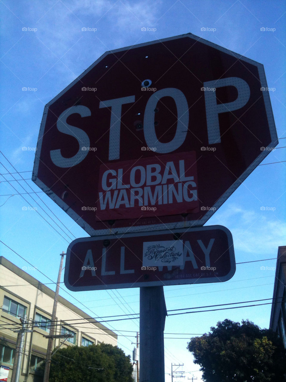 sign stop (null) global by analia