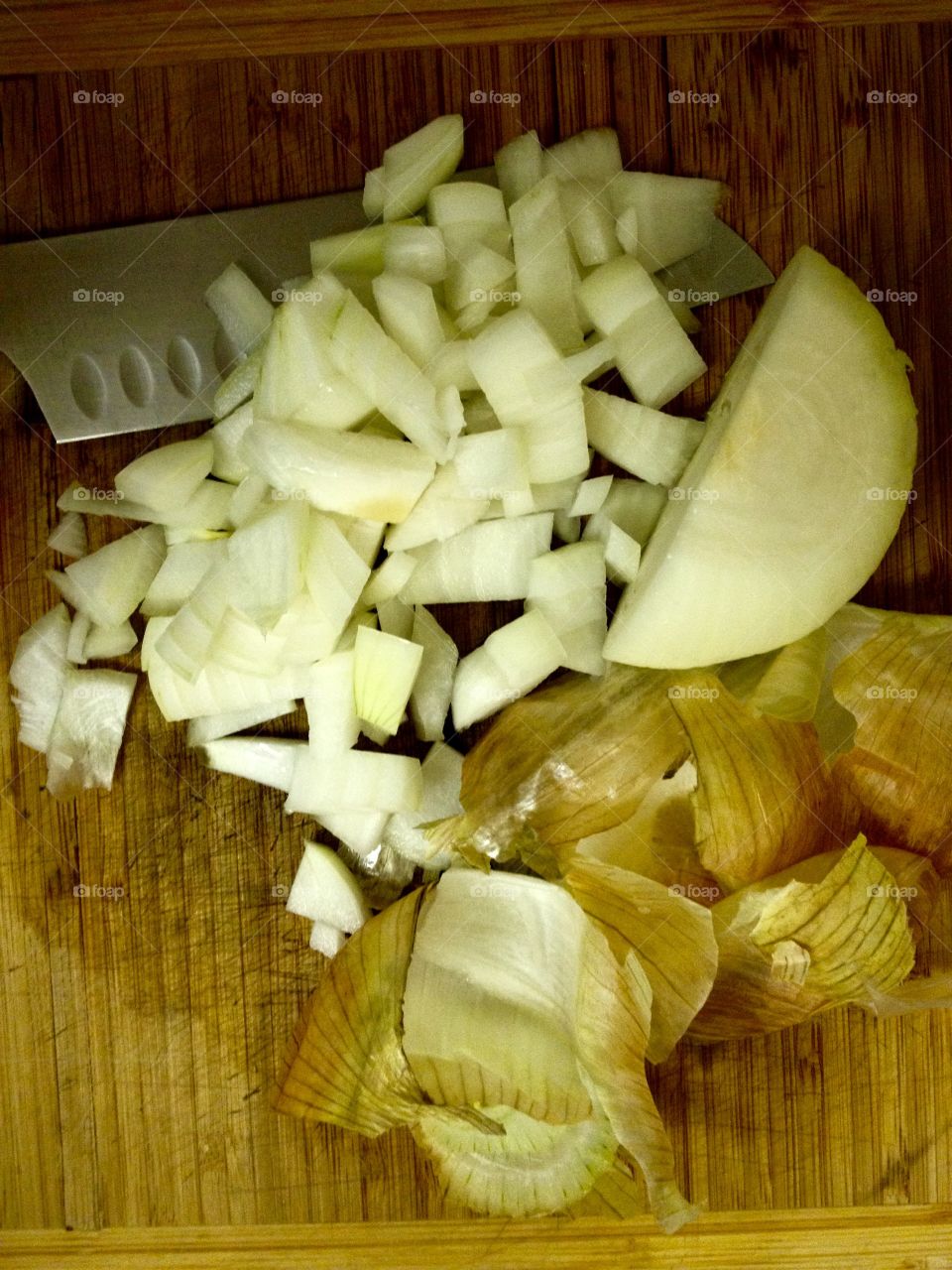 Chopped onions 1