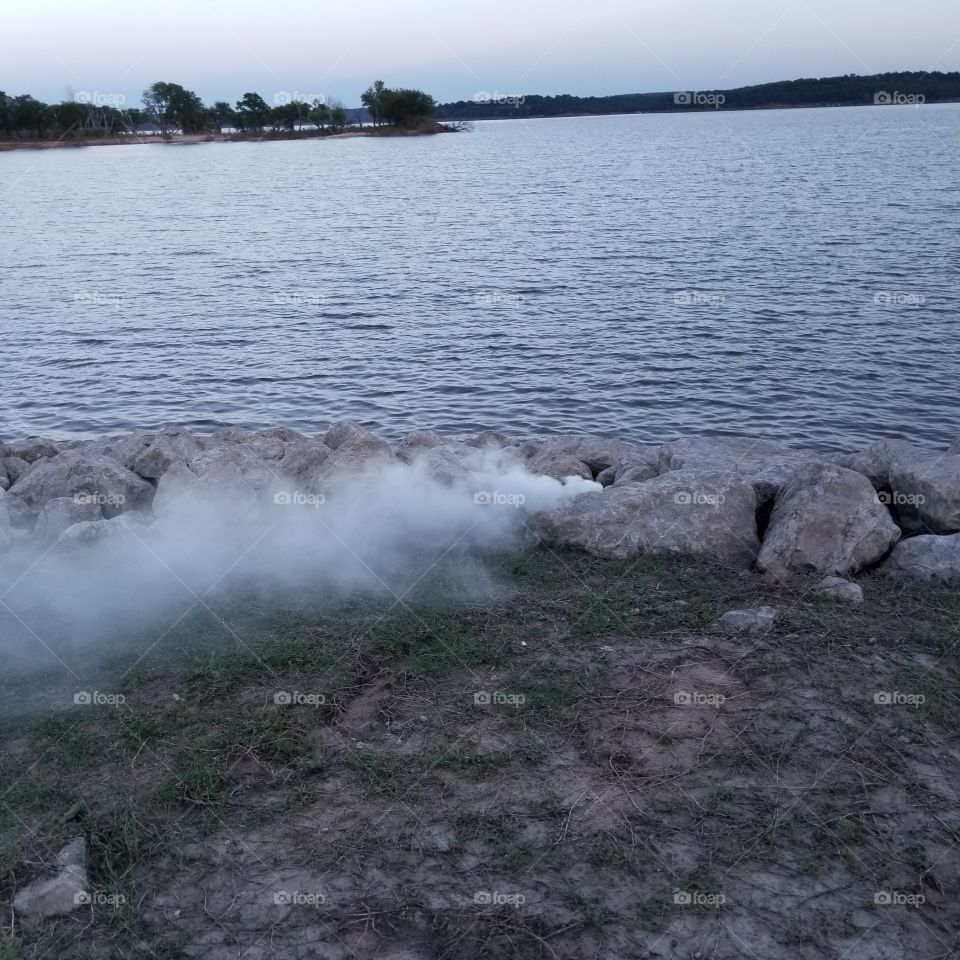 Smoke by the Lake