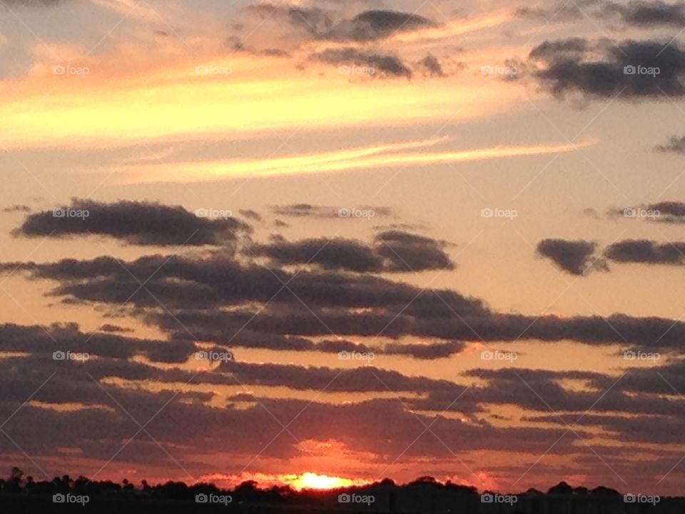 Florida Gulf of Mexico sunset 