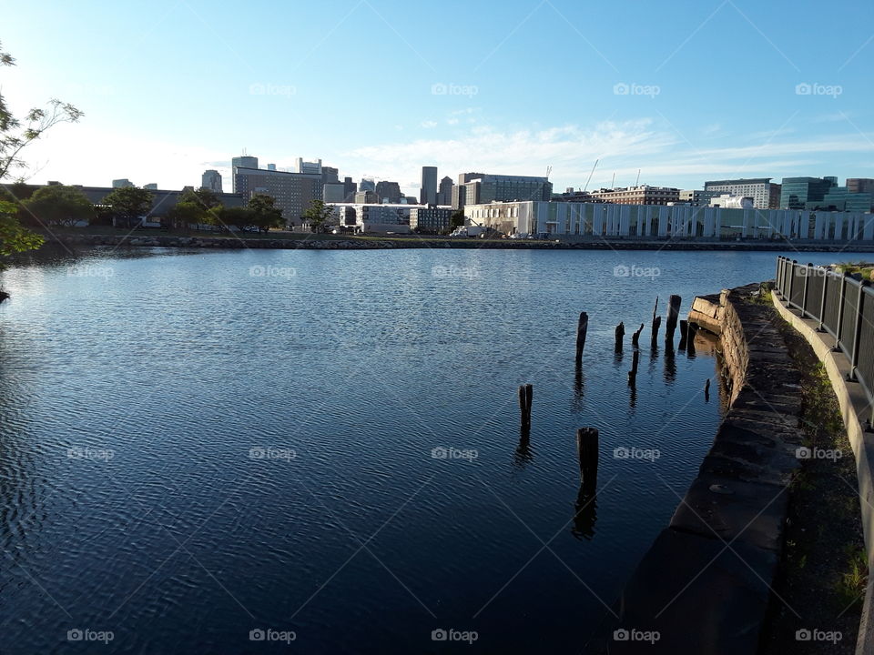 Water, City, River, Reflection, Travel