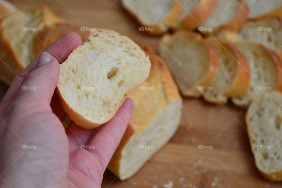 Holding food