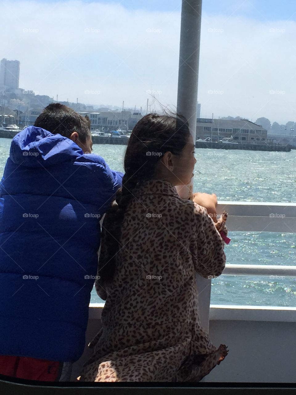 Sea, ocean, water, boat, boating, vacation, Alcatraz,