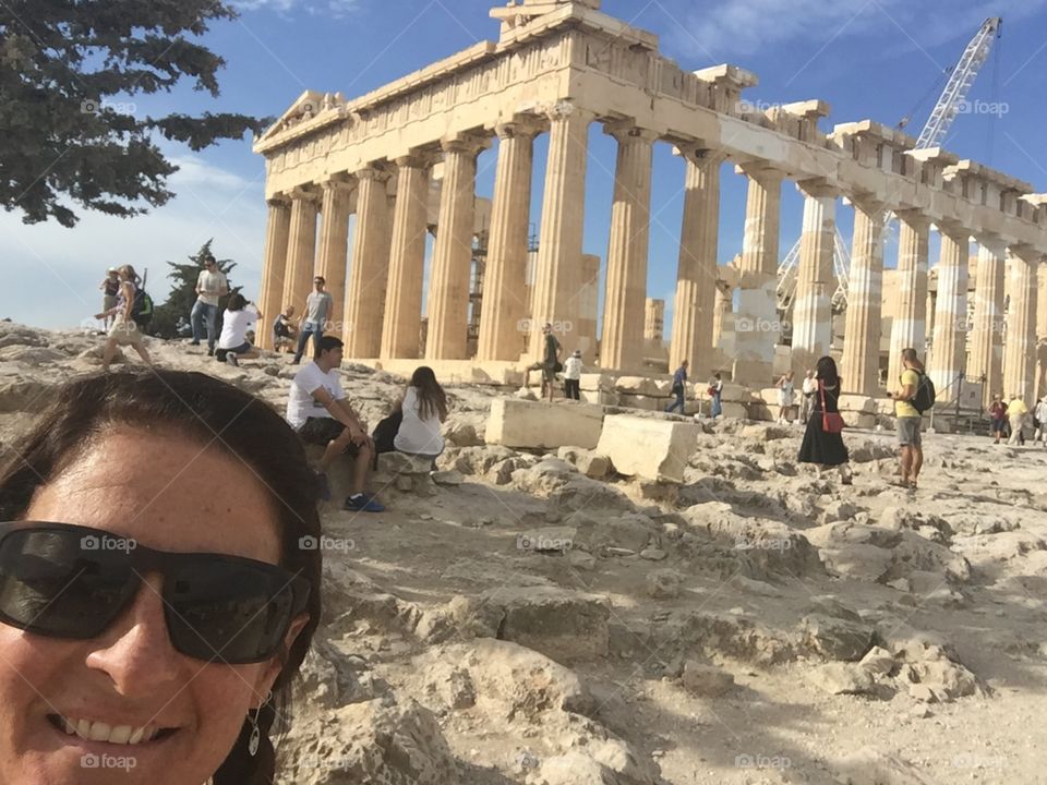 Selfie with Parthenon