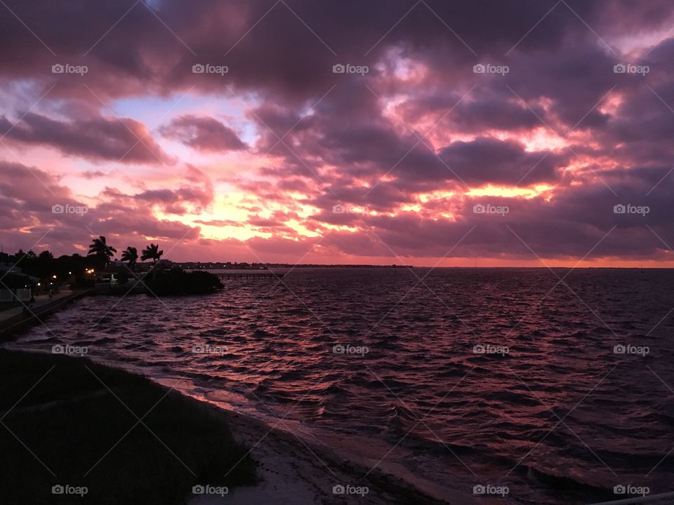 Sunset in Punta Gorda