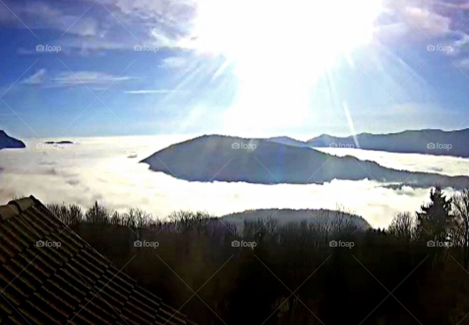 Clouds over the Lago Maggiore