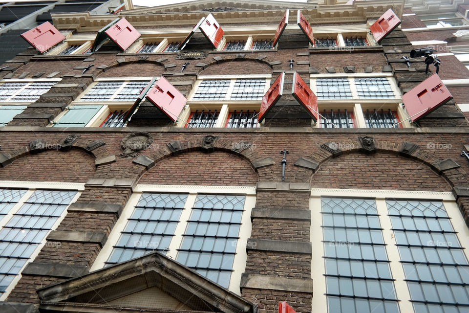 Windows at Rembrandt's house . Pic taken in Amsterdam (July /2015)