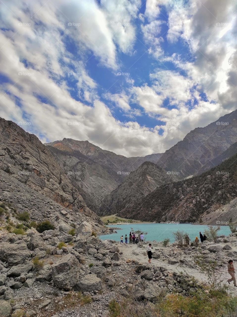 Lake in the mountains