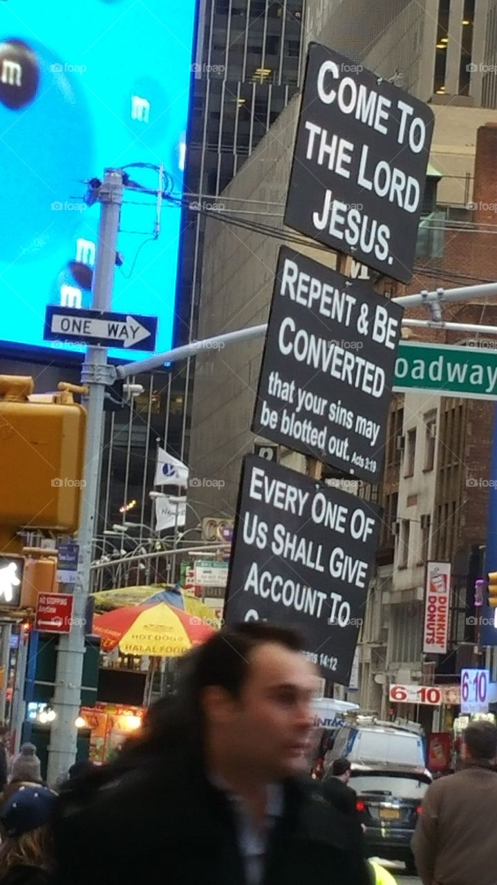 repent on Broadway