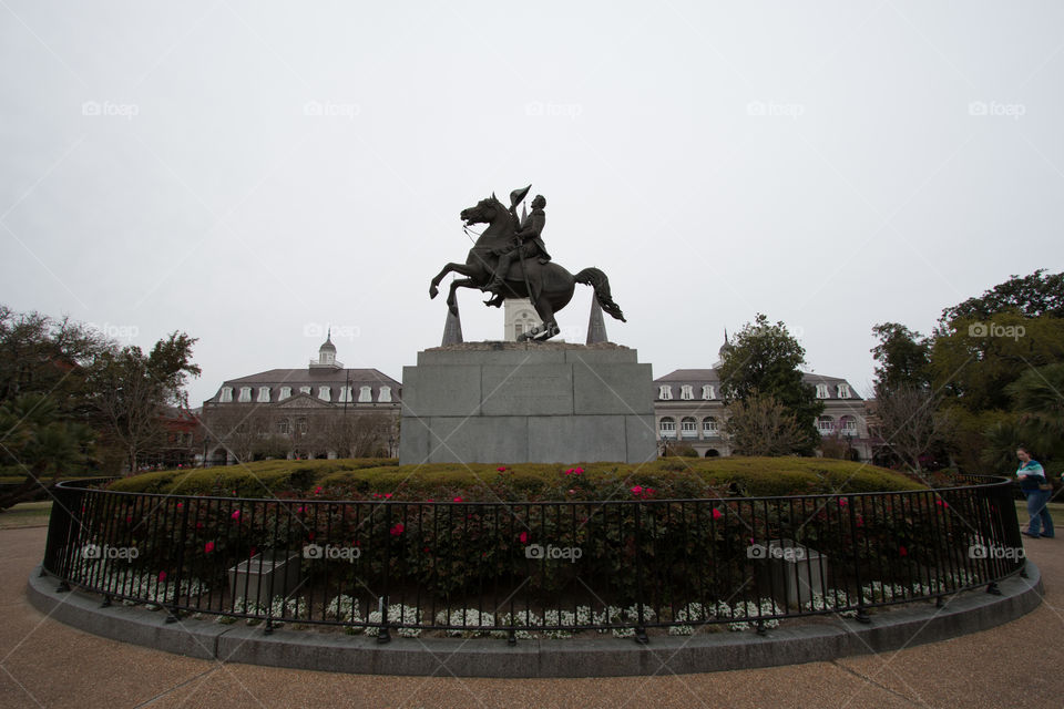 Jackson square statue 