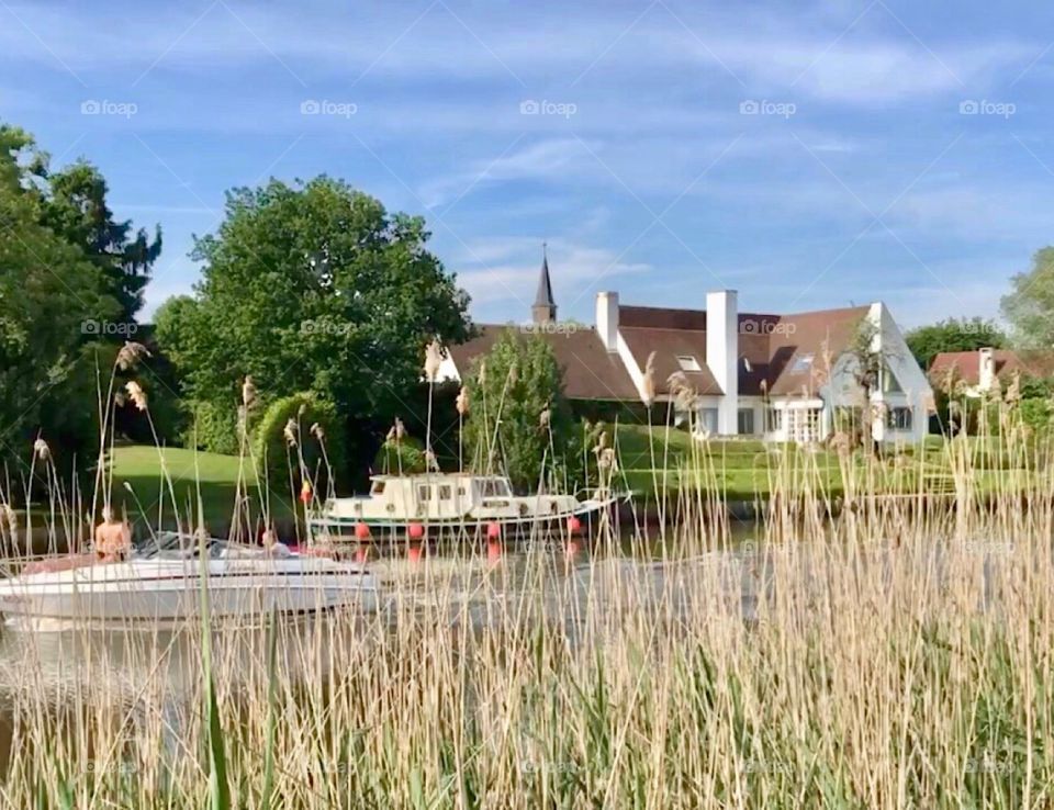 On the shores of the river Leie - Flanders