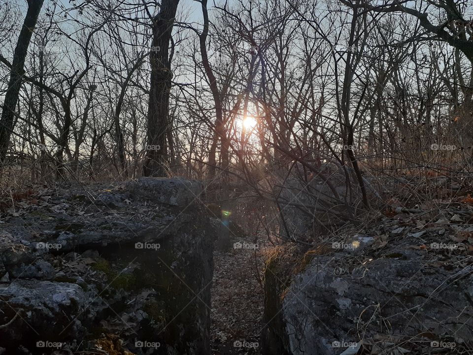 Stone Sunset