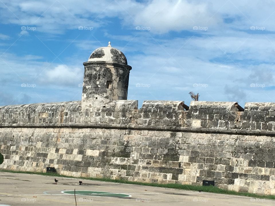 Cartagena Colombia wall