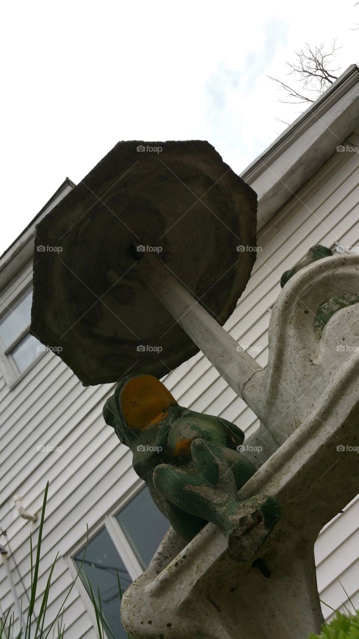 Lawn Ornament. Just an old lawn decoration I stumbled upon. 