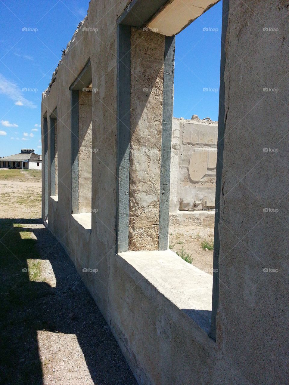 Fort Laramie ruins